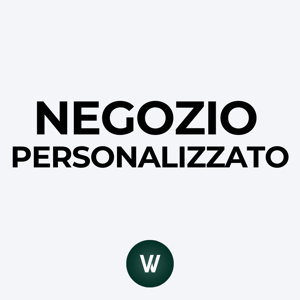 Negozio personalizzato su misura